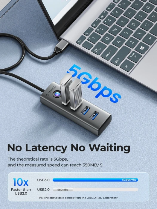 Orico PDD4U-U3 4 x USB 5Gbps