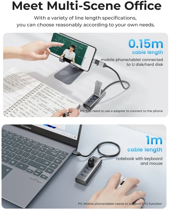 Orico PDD4U-U3 4 x USB 5Gbps