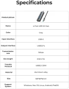 Orico PDD4U-U3 4 x USB 5Gbps
