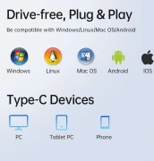 Orico PW11-6PR 6in1 USB-C