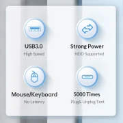 Orico PW4U-C3 4 x USB 5Gbps