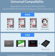 Orico 9548RU3 Dock 4 x 3.5" Raid Clone