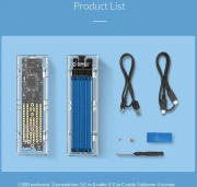 Orico TCM2-C3 M.2 NVMe USB-C