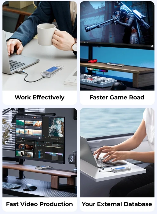 Orico TCM2-U4 M.2 NVMe USB-C/A