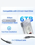 Orico TX25C3 кутия за диск 2.5" USB-C