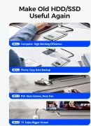 Orico TX25C3 кутия за диск 2.5" USB-C