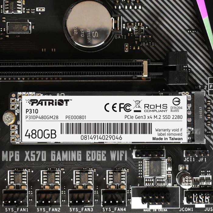 Patriot P310 480GB