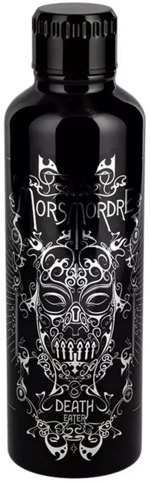 Бутилка Paladone Harry Potter: Death Eater - Metal Water Bottle