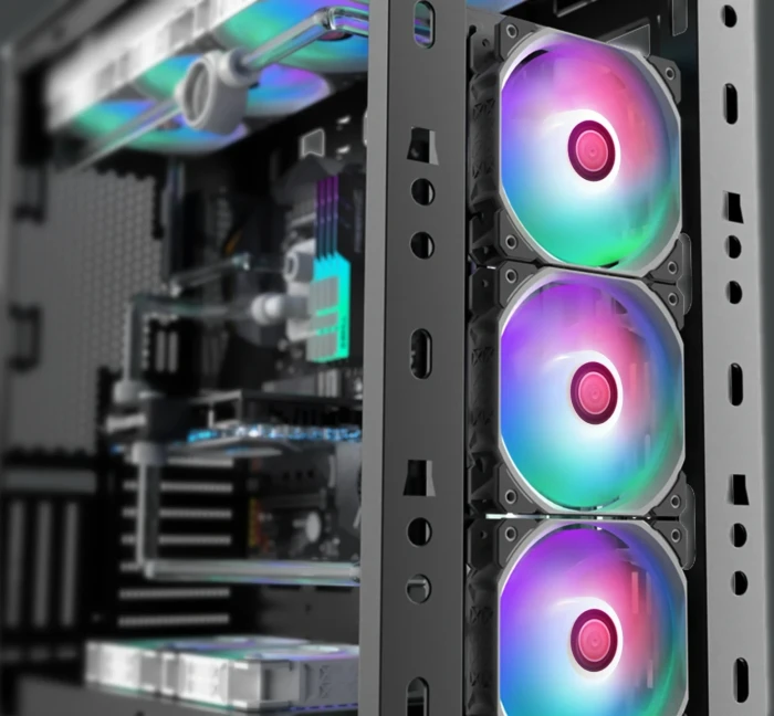 Raijintek AGERAS 12 Black ARGB 2in1