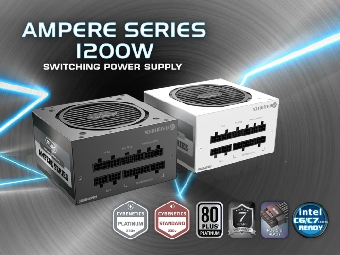 Raijintek AMPERE Black Platinum 1200W