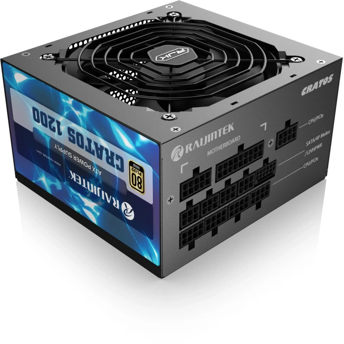 Raijintek CRATOS Black Gold 1200W