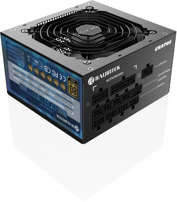 Raijintek CRATOS Black Gold 1200W