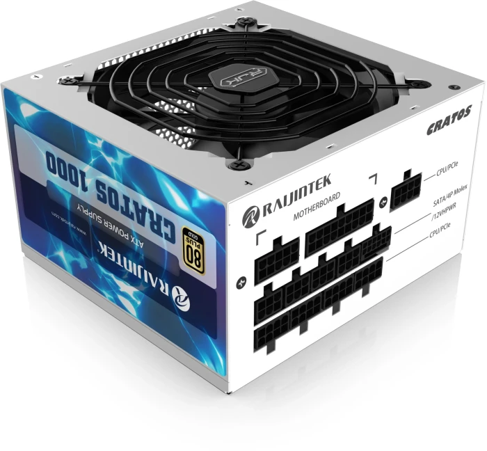 Raijintek CRATOS White Gold 1000W