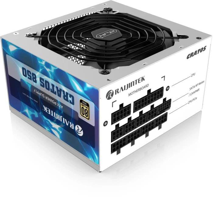 Raijintek CRATOS White Gold 850W