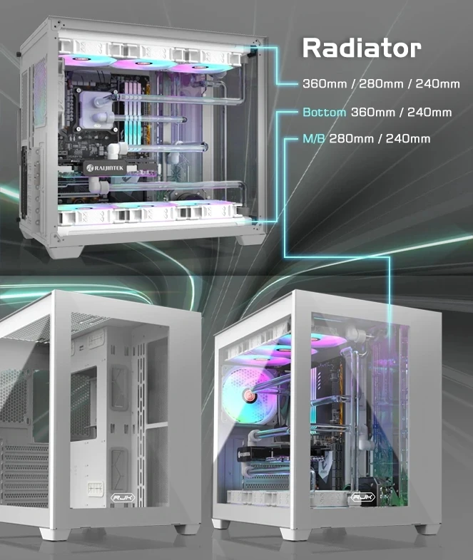 Raijintek PAEAN C7 TG4 White