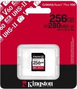 Kingston Canvas React Plus SD - 256GB