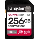 Kingston Canvas React Plus SD - 256GB