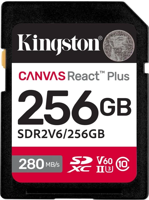 Kingston Canvas React Plus SD - 256GB