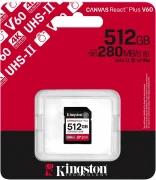 Kingston Canvas React Plus SD - 512GB