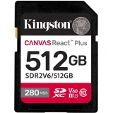 Kingston Canvas React Plus SD - 512GB