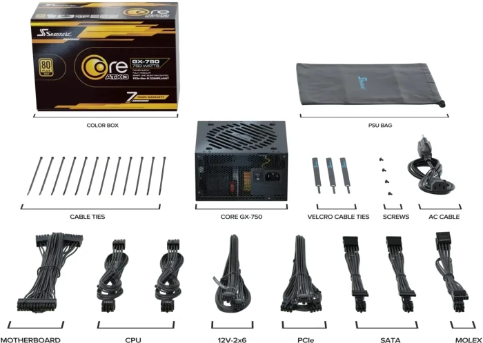 Seasonic CORE GX ATX 3 2024 Gold 750W