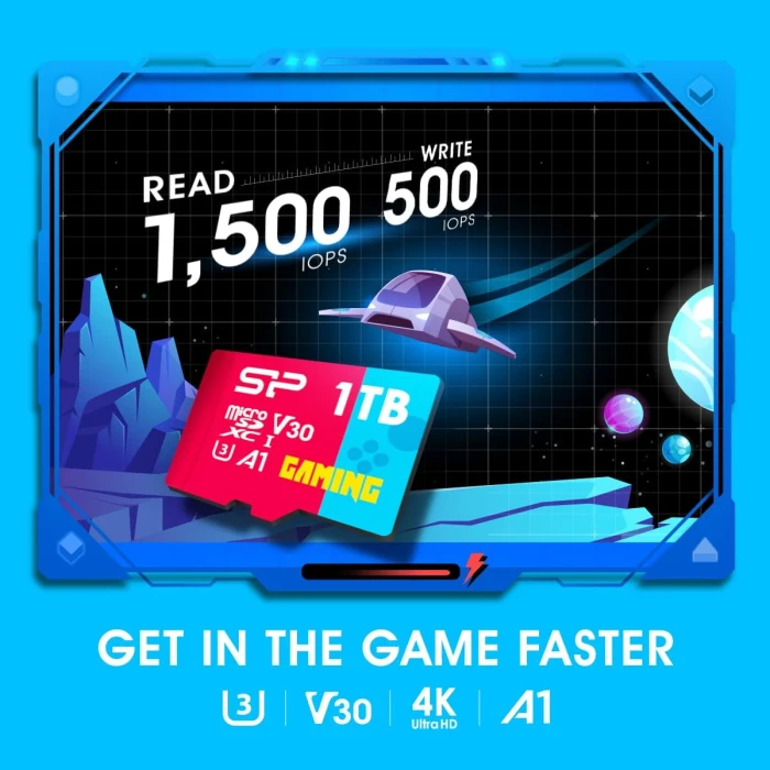 Silicon Power Gaming microSD 256GB