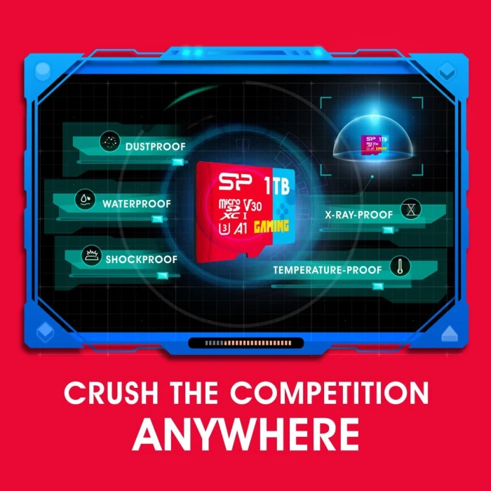 Silicon Power Gaming microSD 256GB