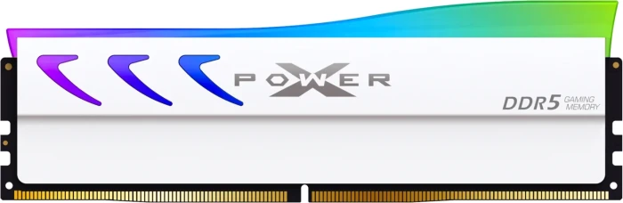 32GB (2x16) DDR5-6000 CL36 Silicon Power XPOWER Storm RGB White