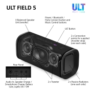 Sony ULT FIELD 5 Bluetooth - Black