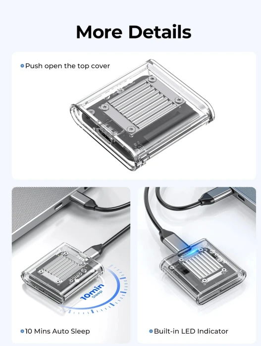 Orico TC20 M.2 2230 NVMe USB-C