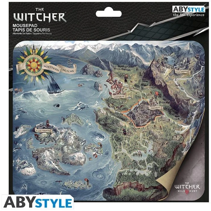 ABYSTYLE THE WITCHER - World map