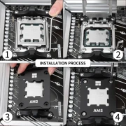 Thermalright Mounting KIT - ASF AM5 Bending Correct Frame  BLACK V2