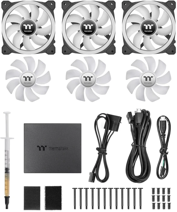 Thermaltake SWAFAN 12 RGB Black 3in1