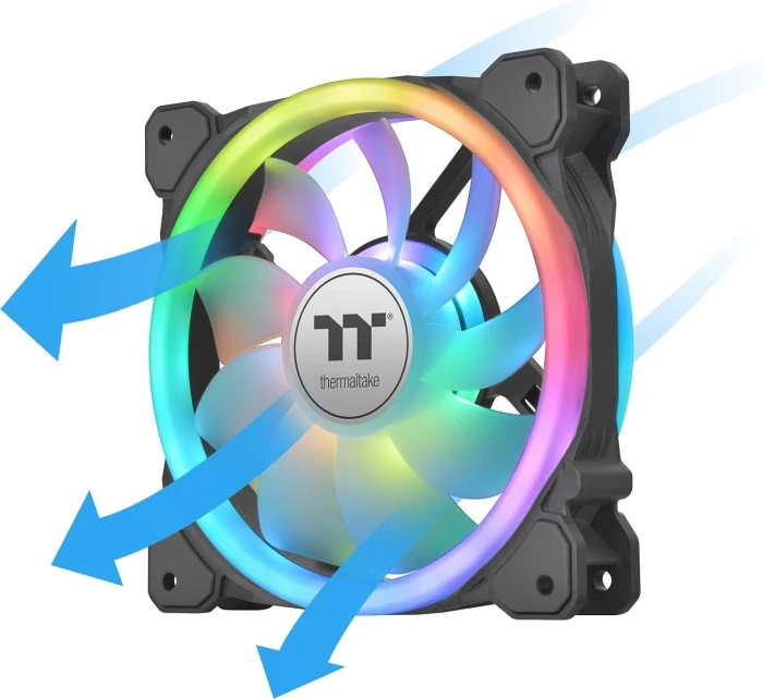 Thermaltake SWAFAN 12 RGB Black 3in1