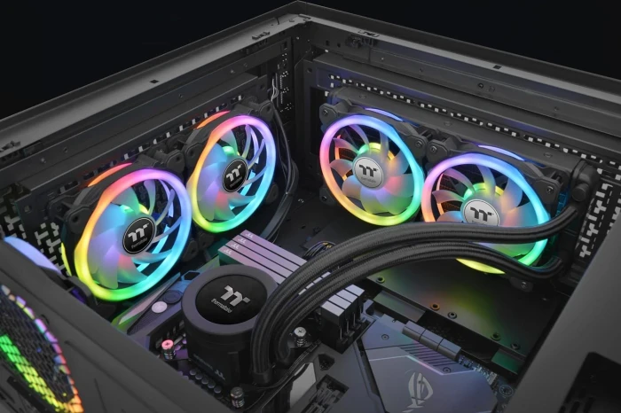 Thermaltake SWAFAN 12 RGB Black 3in1