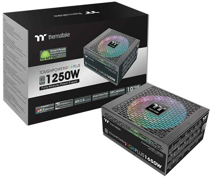 Thermaltake Toughpower iRGB Plus Titanium 1250W