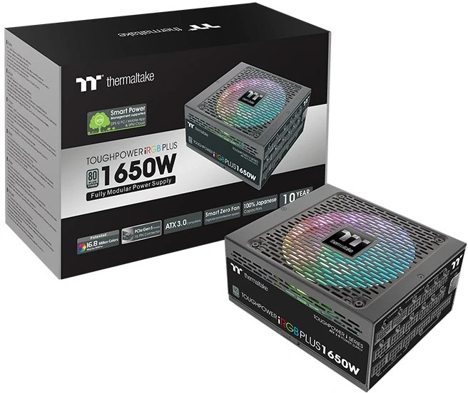 Thermaltake Toughpower iRGB Plus Titanium 1650W
