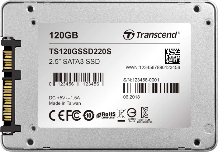 Transcend 220S SATA 120GB