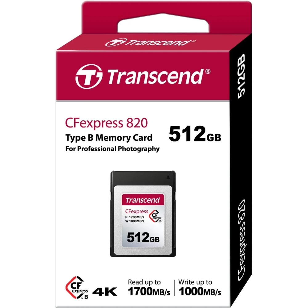 Transcend 820 CFExpress Type B 512GB