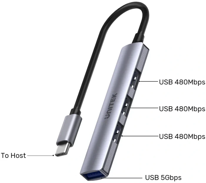 Unitek H1208B 4 x USB
