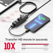 Unitek Y-3089V01 4 x USB 5Gbps