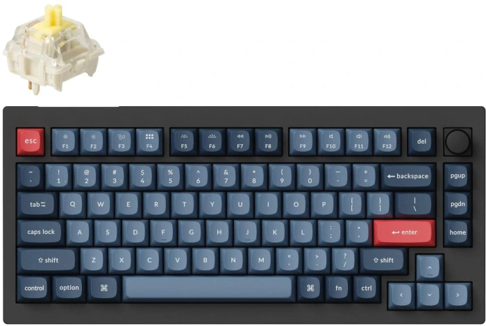 Keychron V1 MAX QMK - Tactile Banana