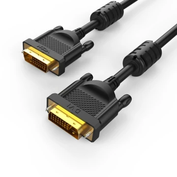VCom кабел DVI 24+1 Dual Link M / M +2 Ferrites - CG442GD-3m