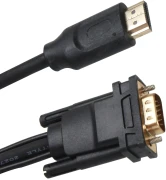 VCom кабел VGA + audio > HDMI 1.8m