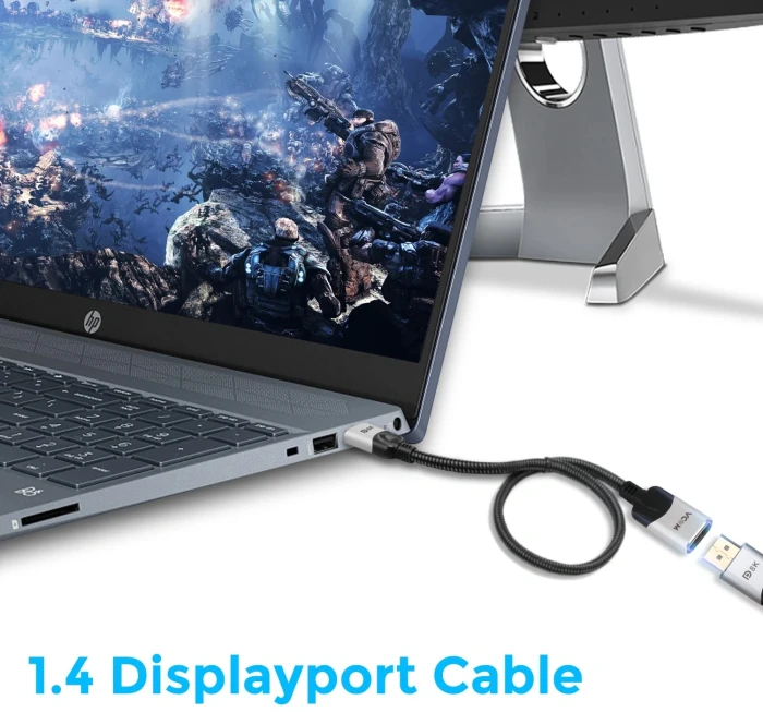 VCom DisplayPort 1.4 Extension 8K - 1.0m