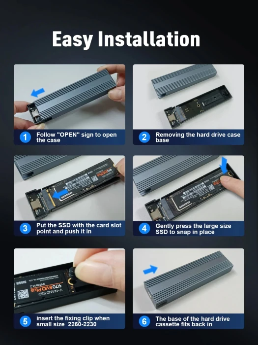 VCom 10Gbps USB3.1 M.2 NVMe