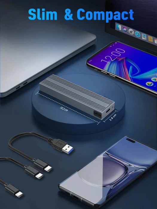 VCom 10Gbps USB3.1 M.2 NVMe