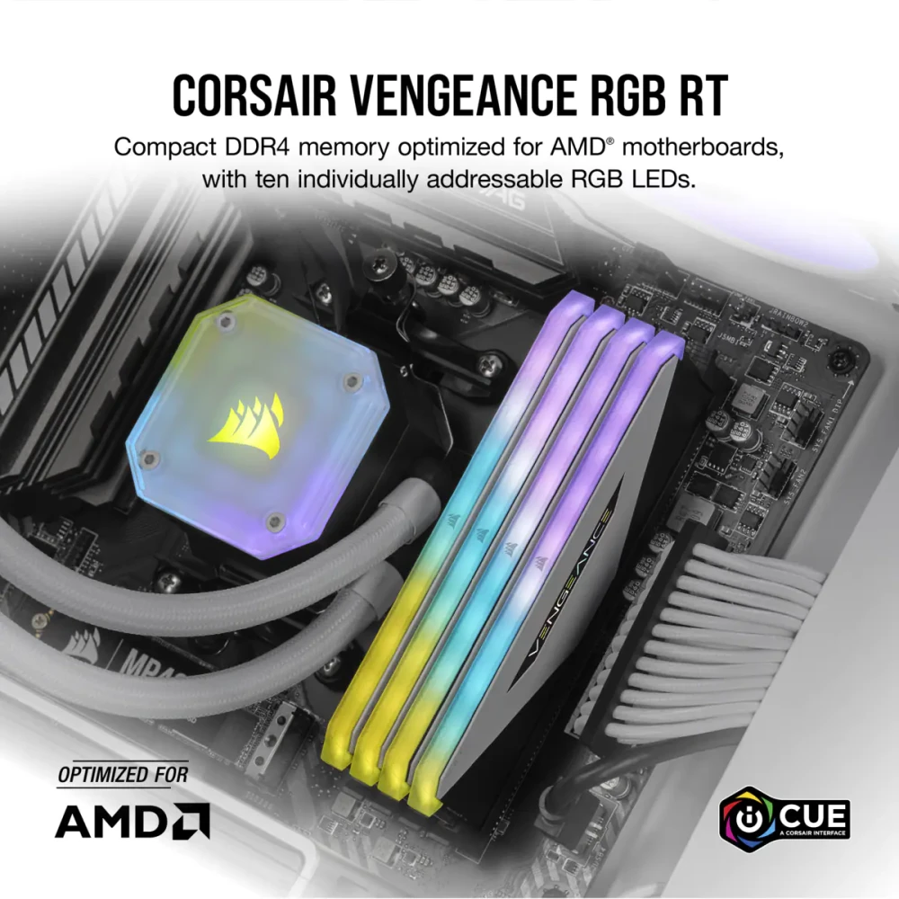 Corsair Vengeance RGB RT 16GB(2x8GB) DDR4 3200MHz CL16