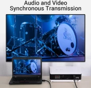 Vention AAQBG HDMI 2.0 ъглов 4K - 1.5m