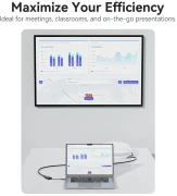 Vention адаптер USB-C/A > HDMI 1080p